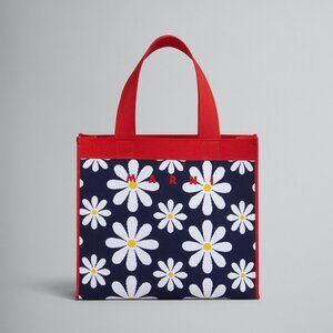 MARNI Daisy Jacquard Canvas Tote Bag